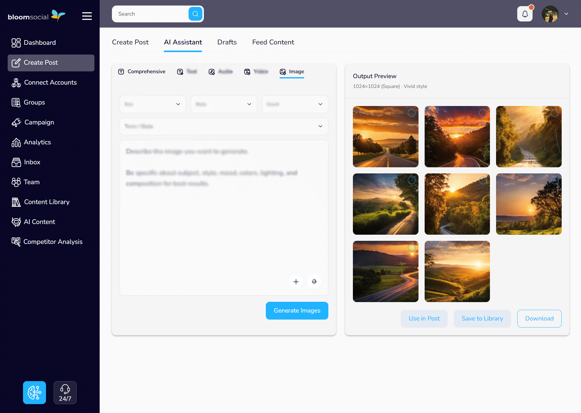 AI Social Media Management Platform